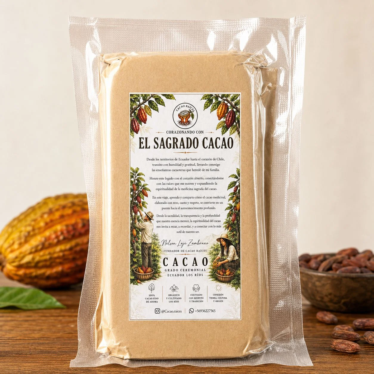 Pasta de Cacao 